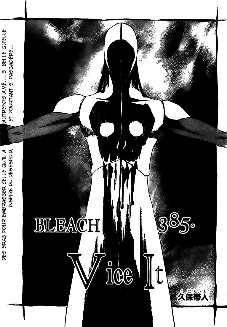 Chapitre Scan Bleach 385 FR Page 03