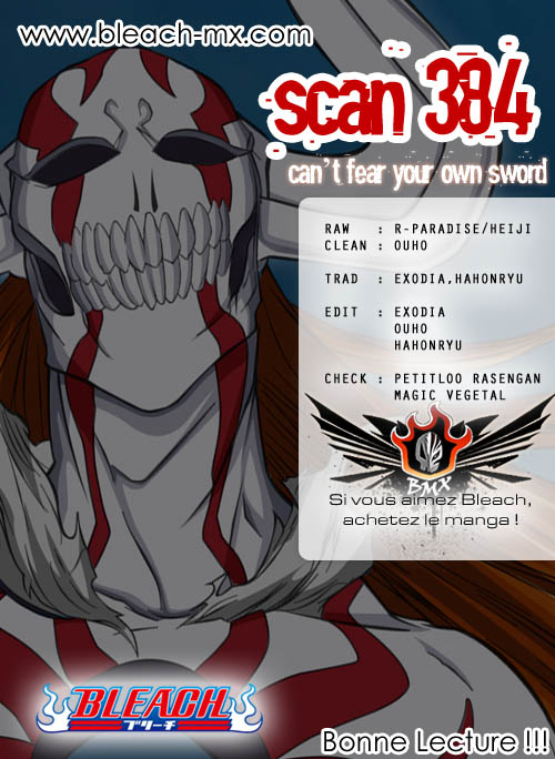Chapitre Scan Bleach 384 FR Page 00