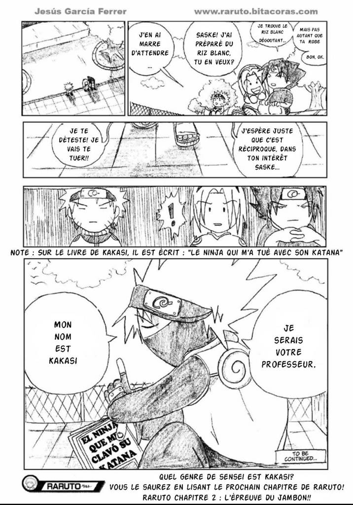 Chapitre Scan Raruto 1 FR Page 20
