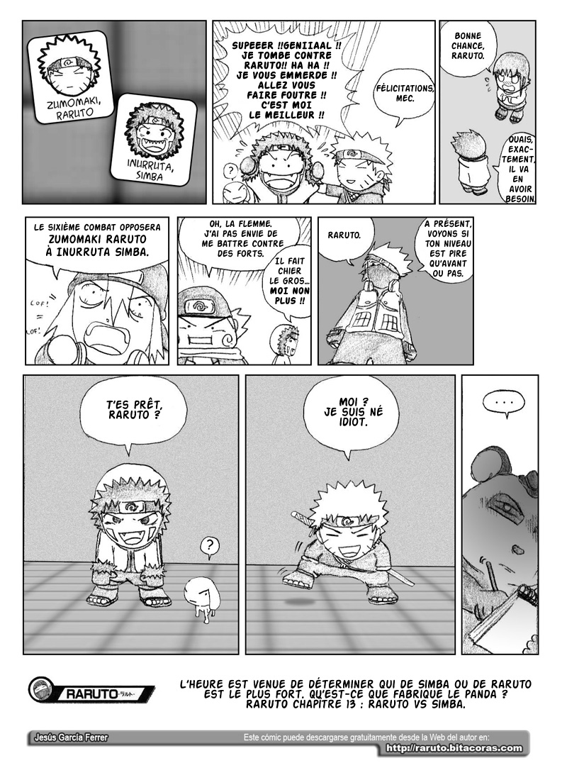 Chapitre Scan Raruto 12 FR Page 18