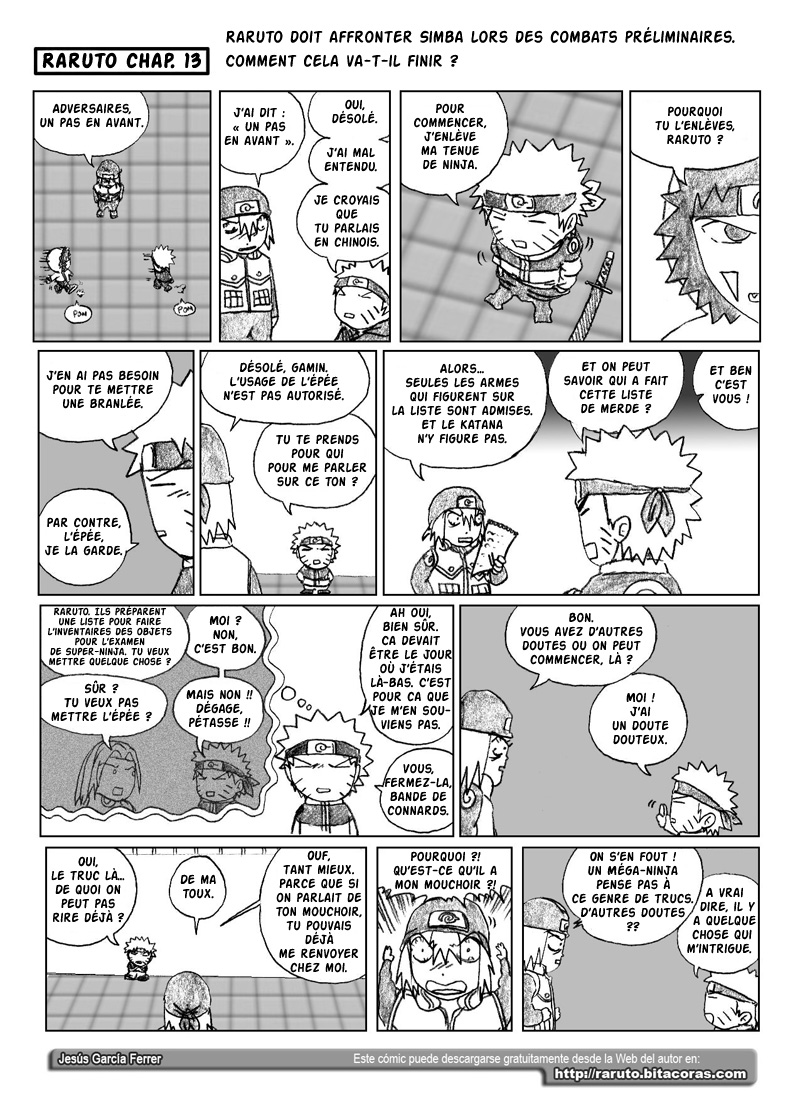 Chapitre Scan Raruto 13 FR Page 03