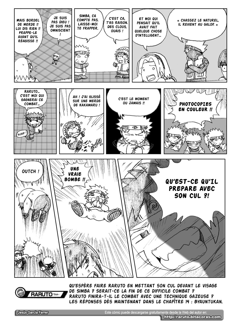 Chapitre Scan Raruto 13 FR Page 13