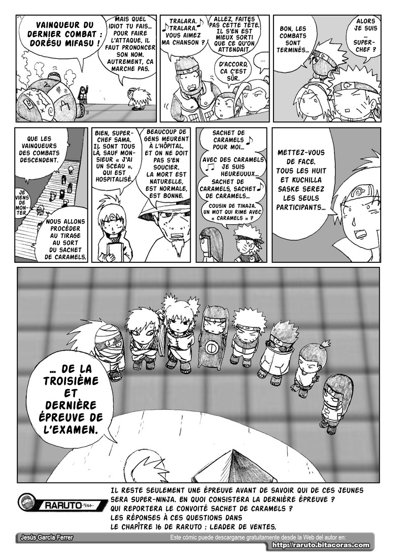 Chapitre Scan Raruto 15 FR Page 17