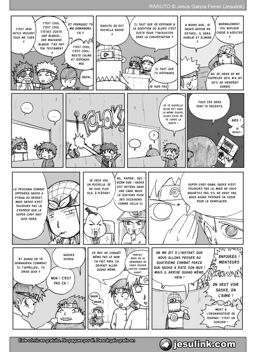 Chapitre Scan Raruto 20 FR Page 07