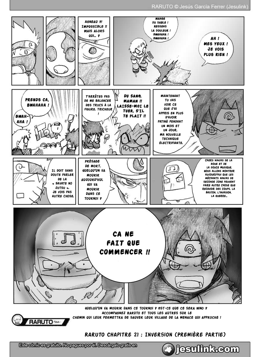 Chapitre Scan Raruto 20 FR Page 17