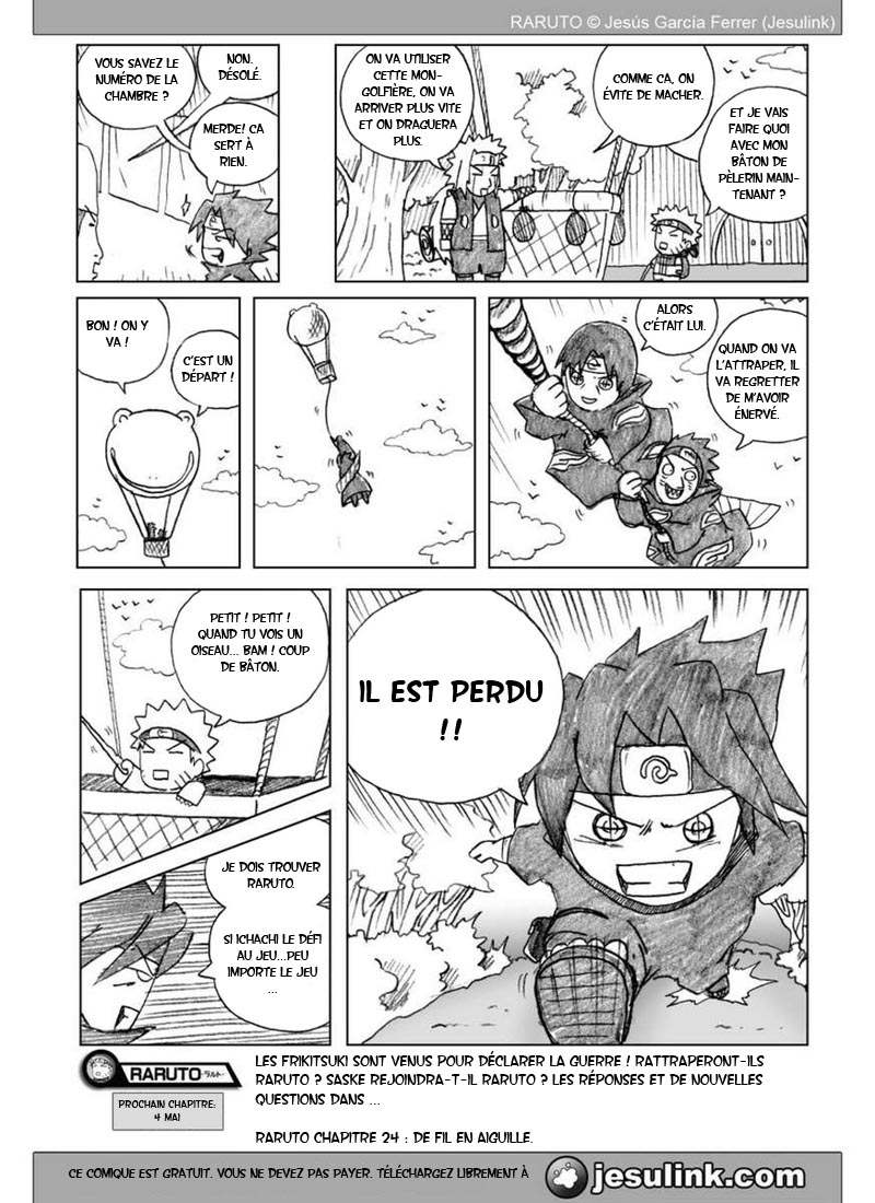 Chapitre Scan Raruto 23 FR Page 17