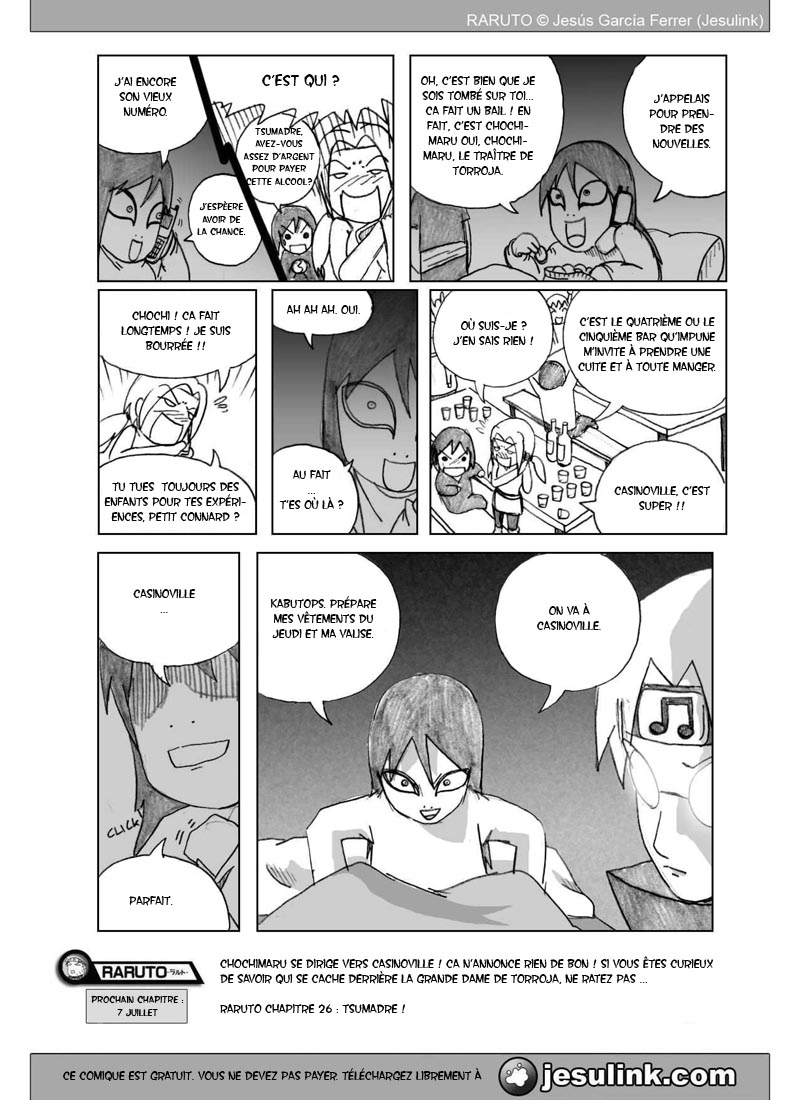Chapitre Scan Raruto 25 FR Page 17