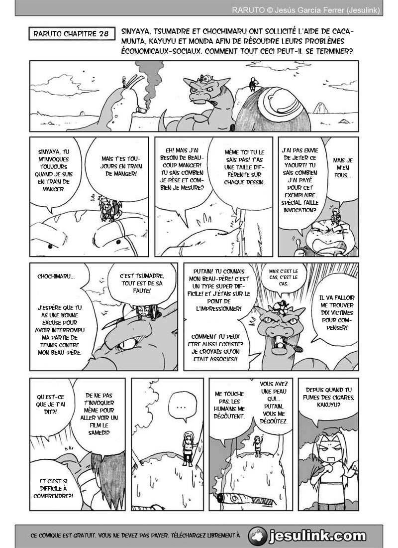Chapitre Scan Raruto 28 FR Page 03