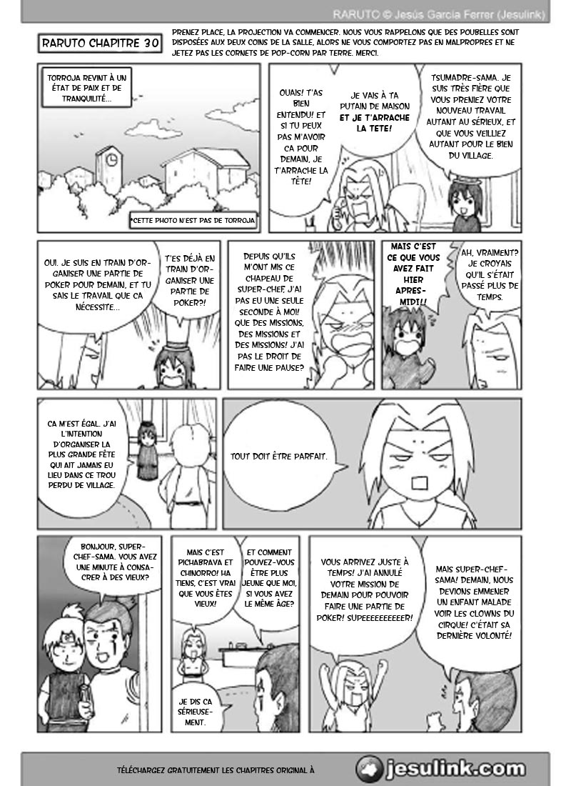 Chapitre Scan Raruto 30 FR Page 02