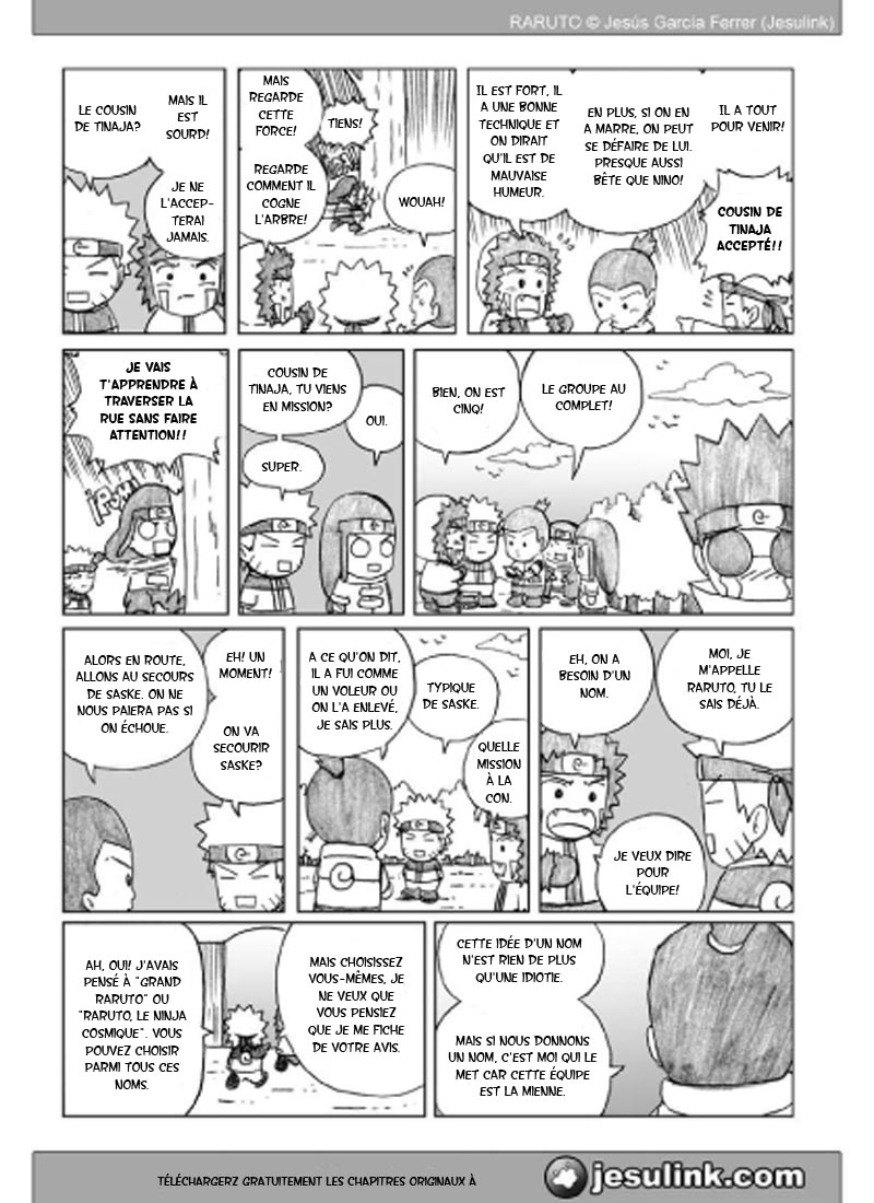 Chapitre Scan Raruto 30 FR Page 16