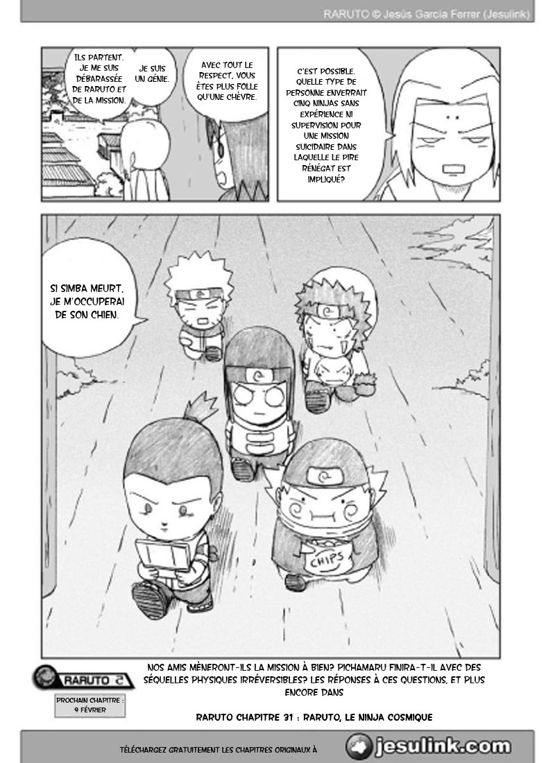 Chapitre Scan Raruto 30 FR Page 17