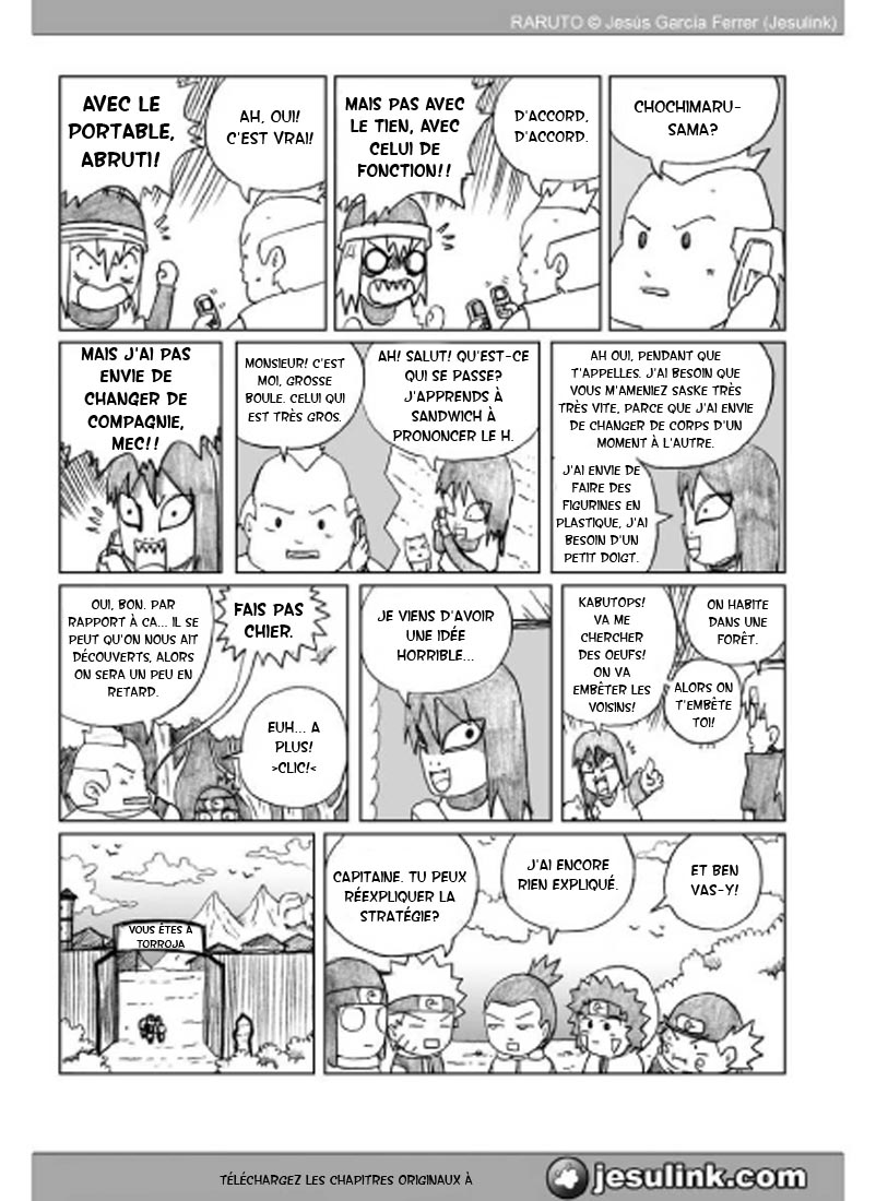 Chapitre Scan Raruto 31 FR Page 08