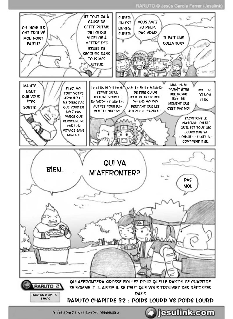 Chapitre Scan Raruto 31 FR Page 16
