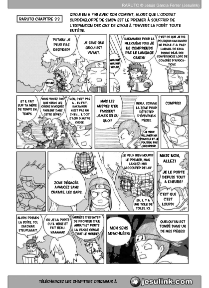 Chapitre Scan Raruto 33 FR Page 01