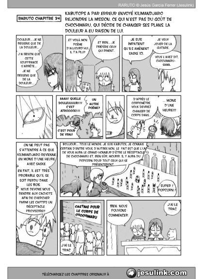 Chapitre Scan Raruto 34 FR Page 02