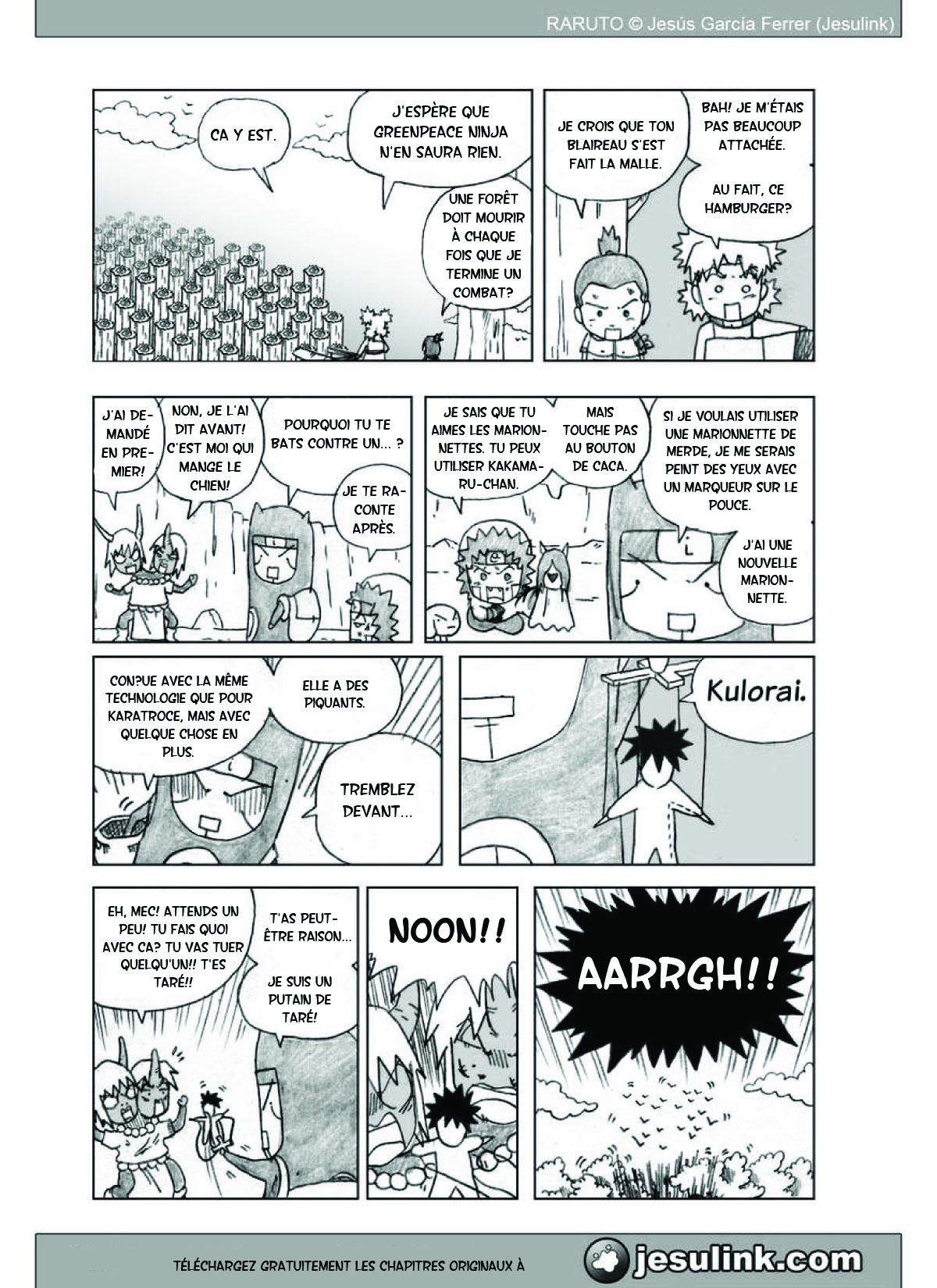 Chapitre Scan Raruto 35B FR Page 06