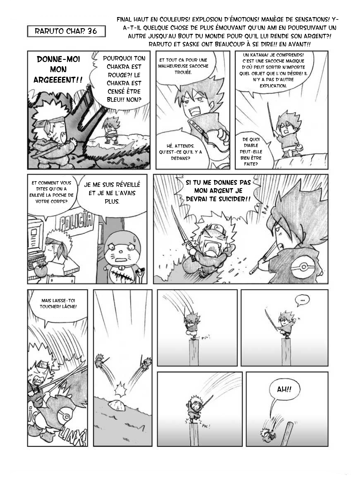 Chapitre Scan Raruto 36C FR Page 00