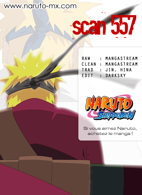 Chapitre Scan Naruto 557 VF Page 01