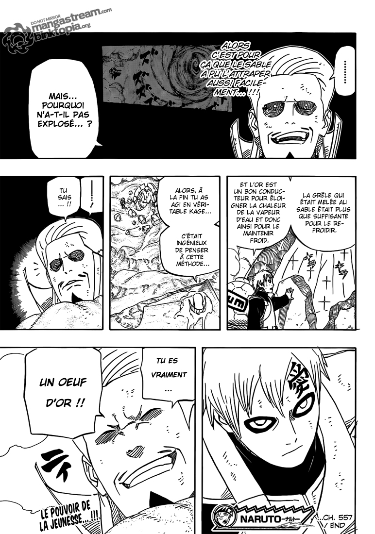 Chapitre Scan Naruto 557 VF Page 18