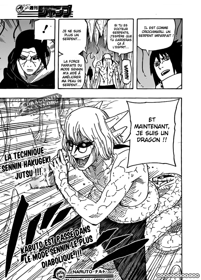 Chapitre Scan Naruto 579 VF Page 18