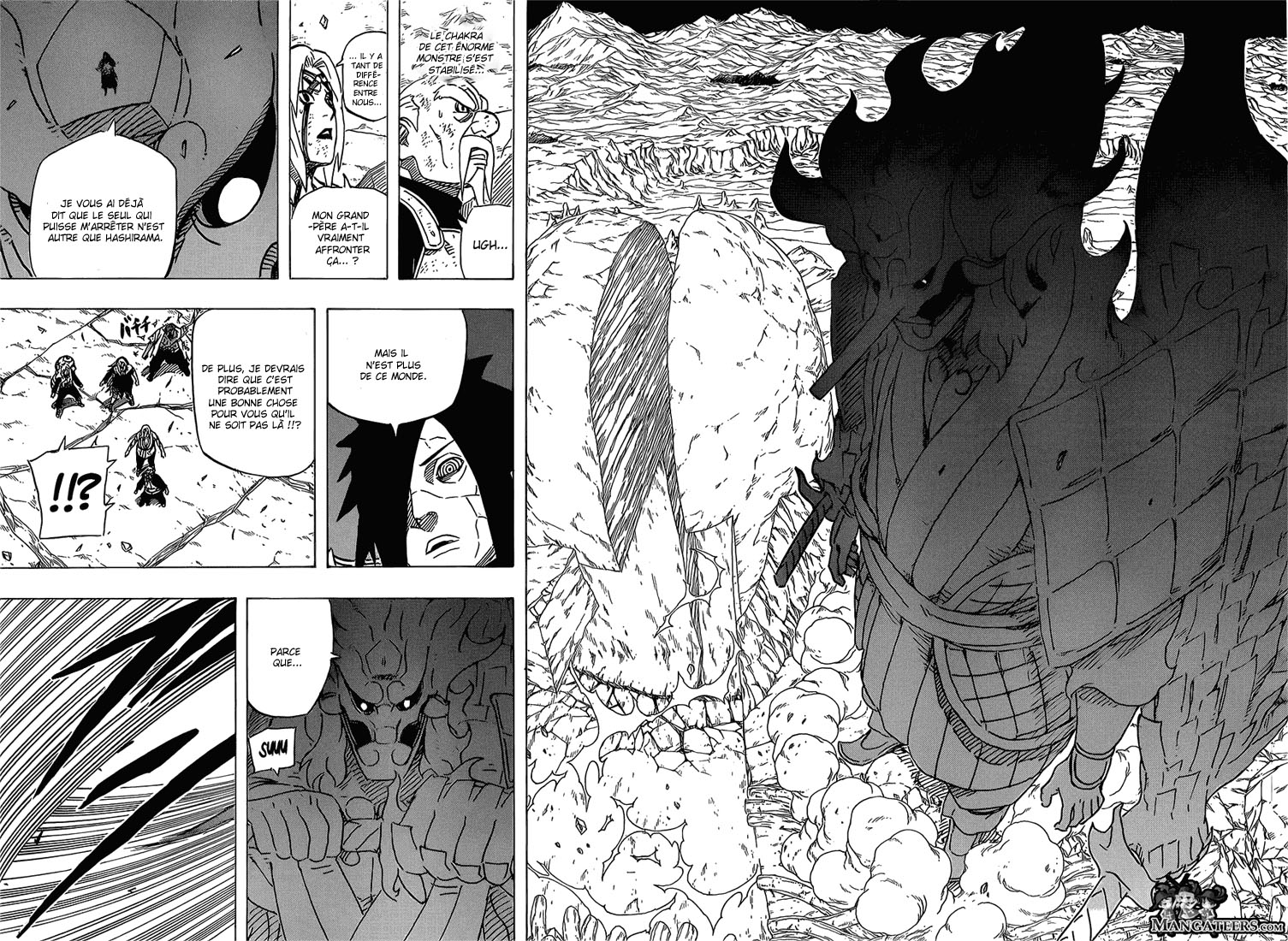 Chapitre Scan Naruto 589 VF Page 02
