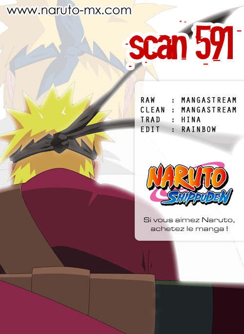 Chapitre Scan Naruto 591 VF Page 00