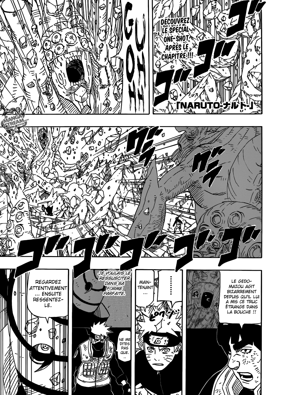 Chapitre Scan Naruto 594 VF Page 01