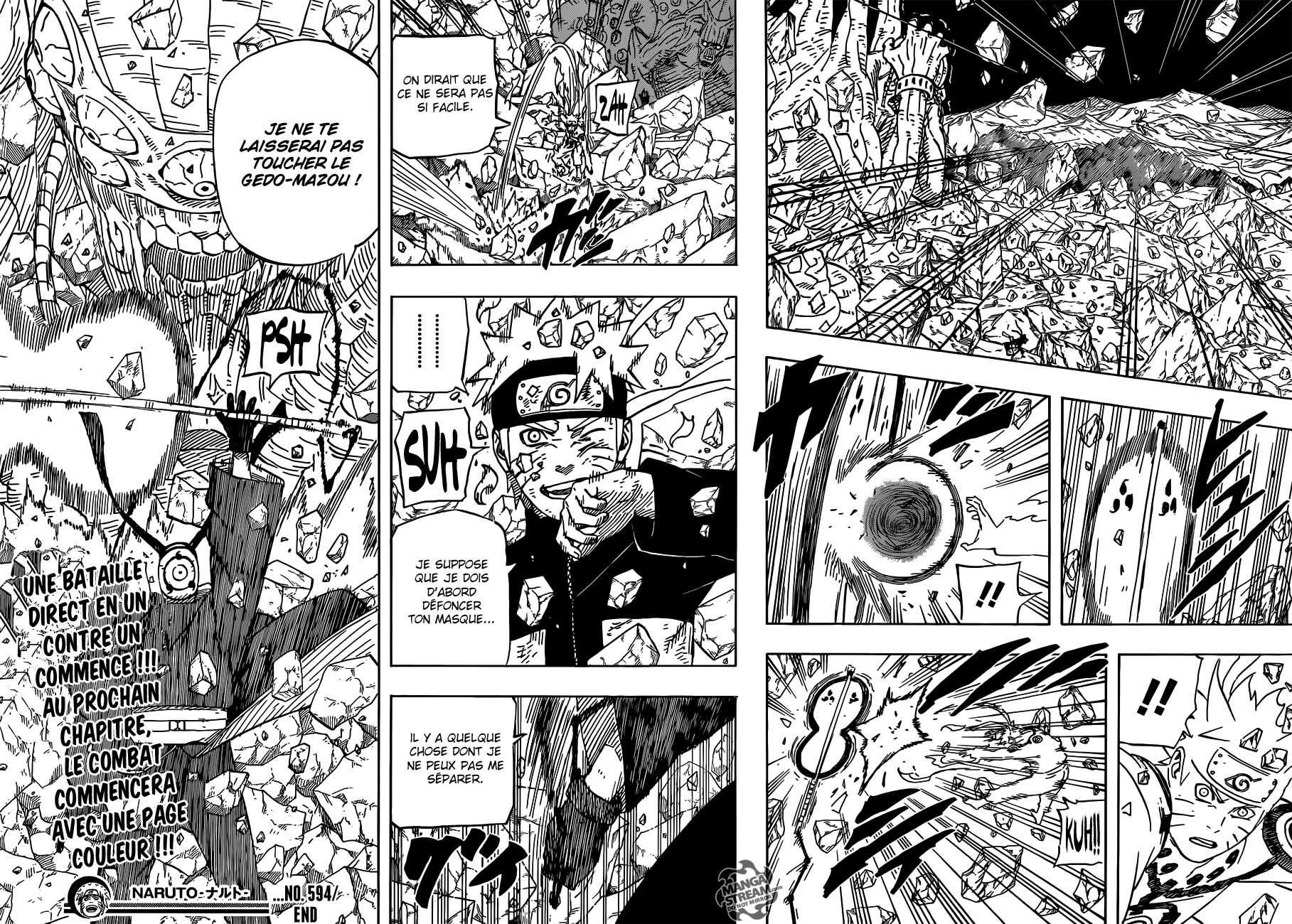 Chapitre Scan Naruto 594 VF Page 16