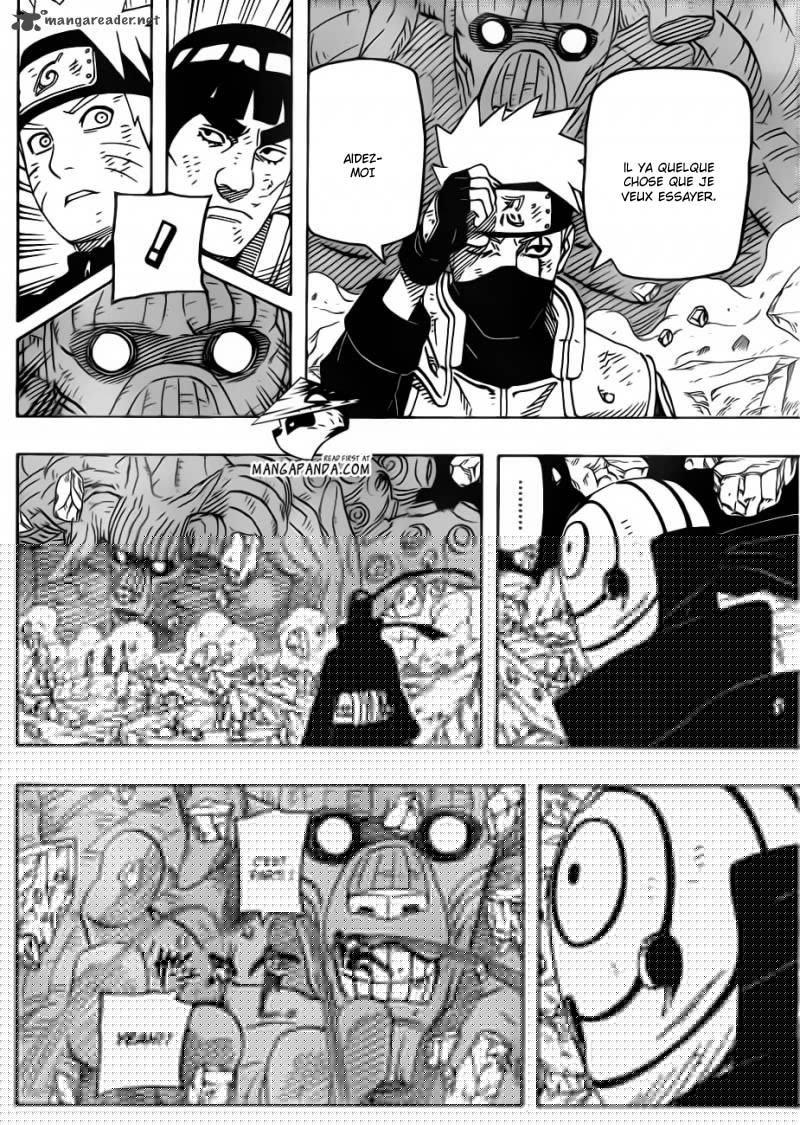 Chapitre Scan Naruto 596 VF Page 08