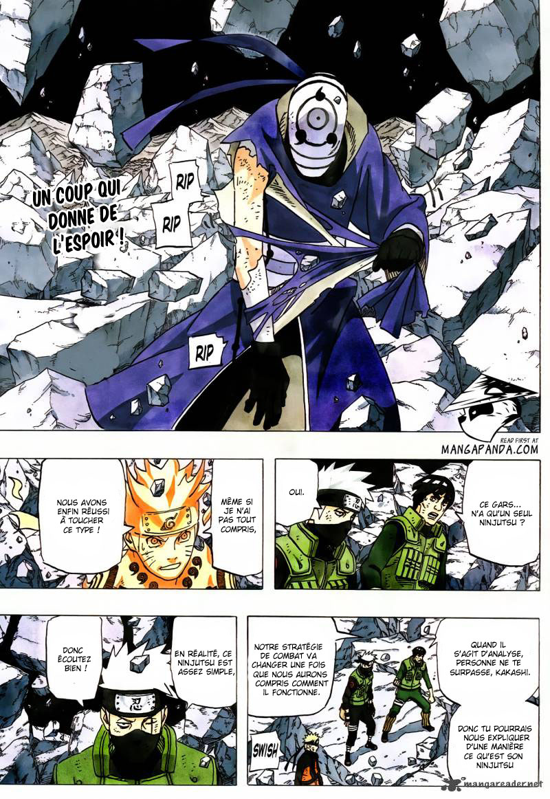 Chapitre Scan Naruto 597 VF Page 02