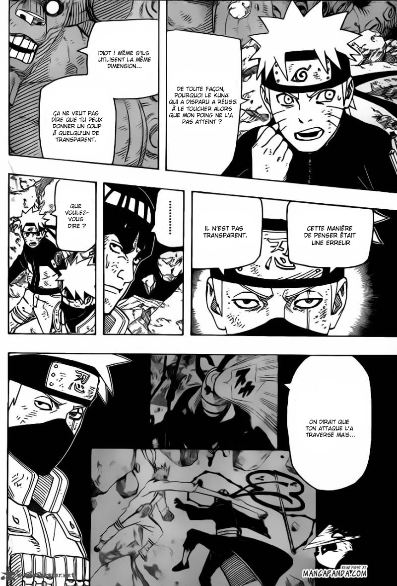 Chapitre Scan Naruto 597 VF Page 07