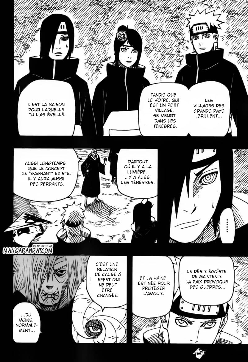 Chapitre Scan Naruto 607 VF Page 02