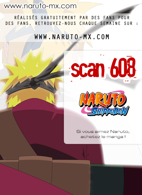 Chapitre Scan Naruto 608 VF Page 00
