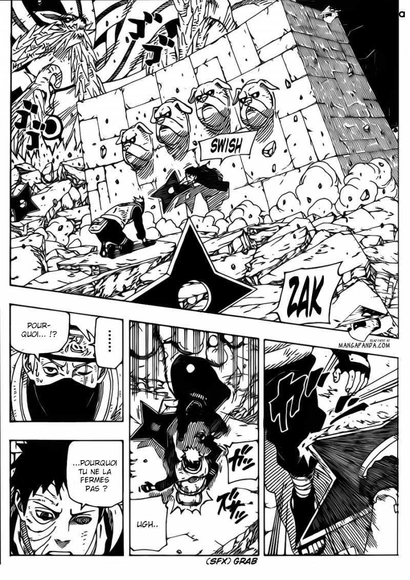 Chapitre Scan Naruto 608 VF Page 02