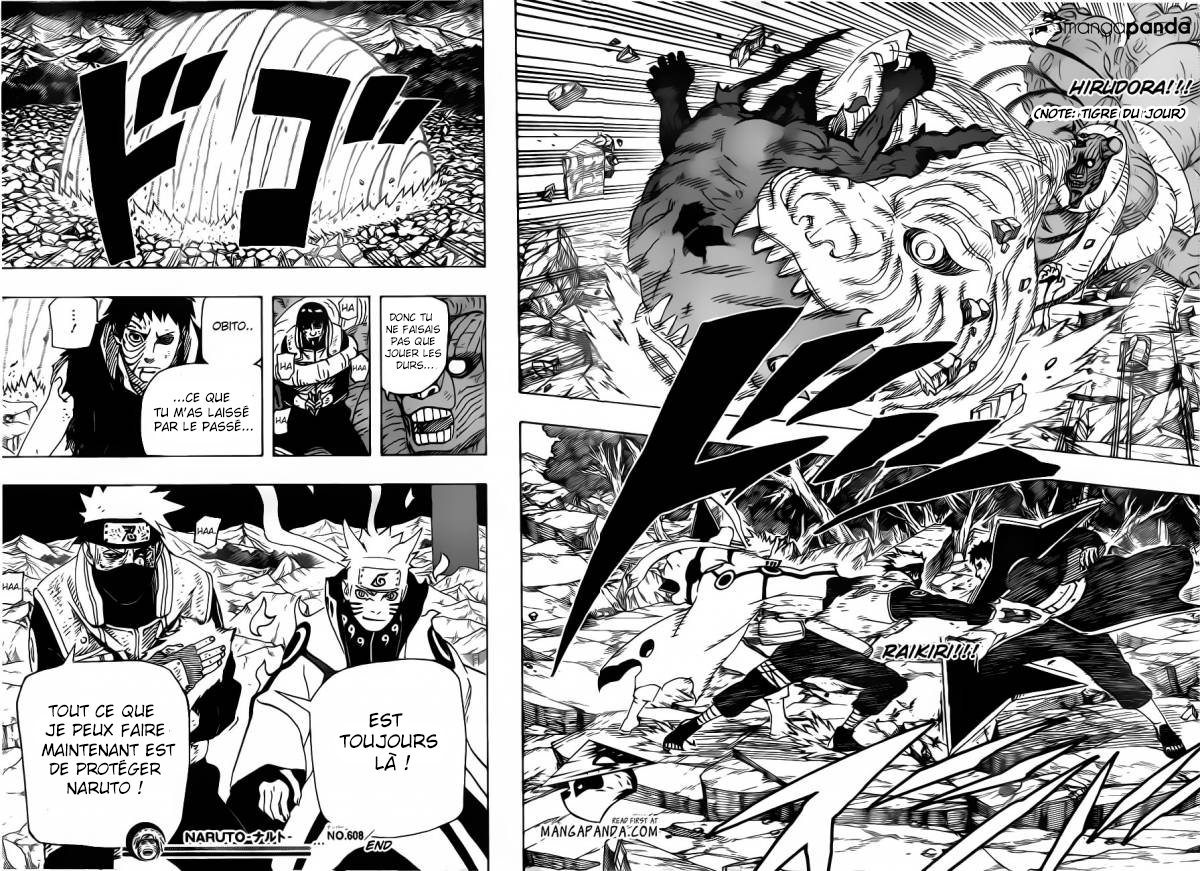 Chapitre Scan Naruto 608 VF Page 16