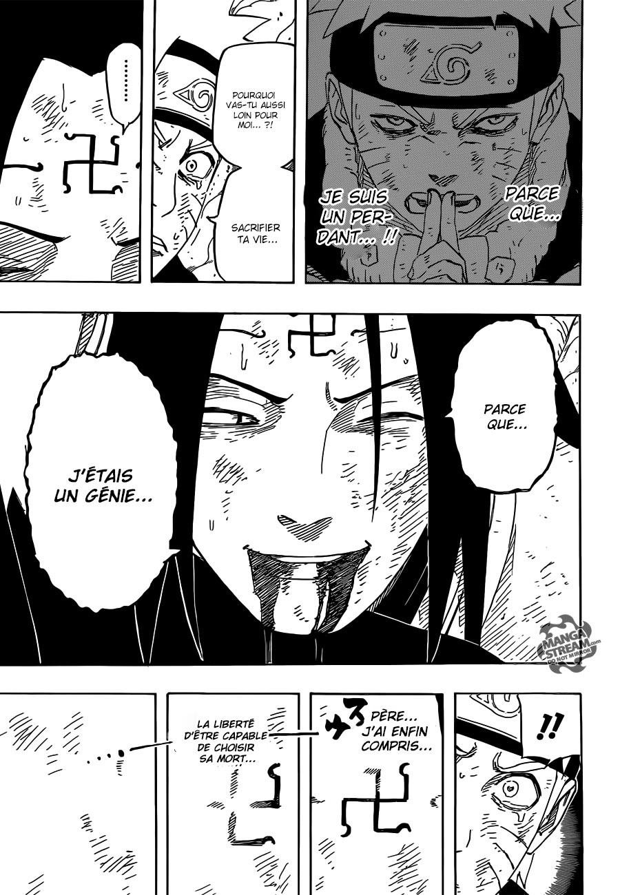 Chapitre Scan Naruto 614 VF Page 15