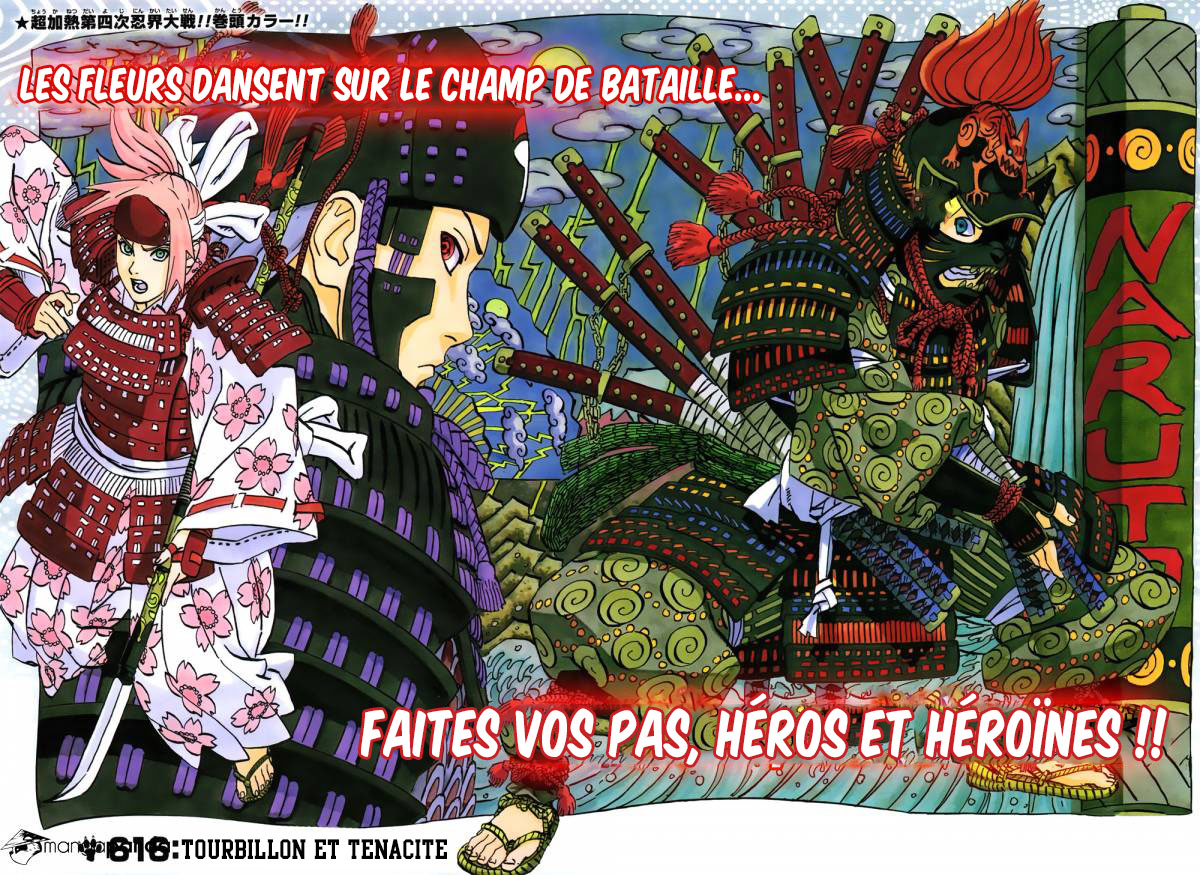 Chapitre Scan Naruto 616 VF Page 02