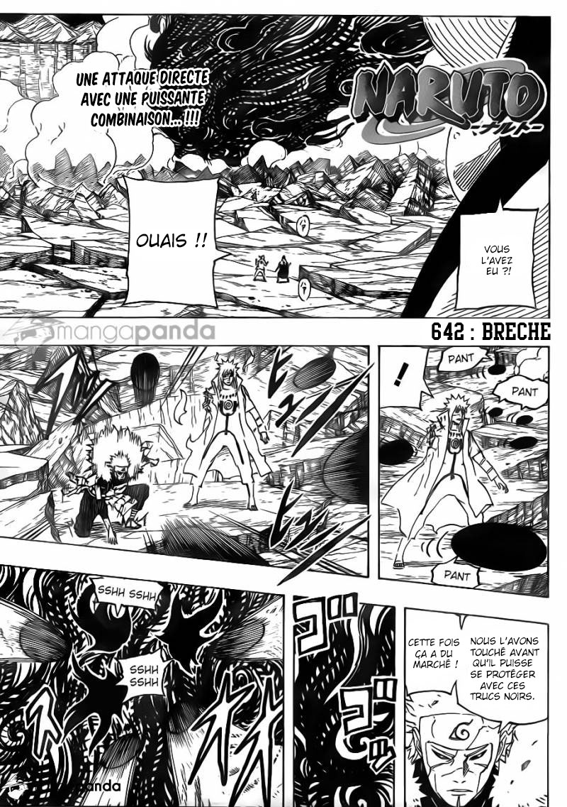 Chapitre Scan Naruto 642 VF page 02