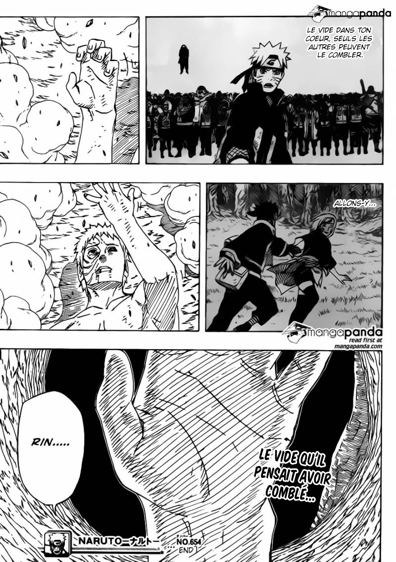 chapitre scan Naruto 654 vf page 15
