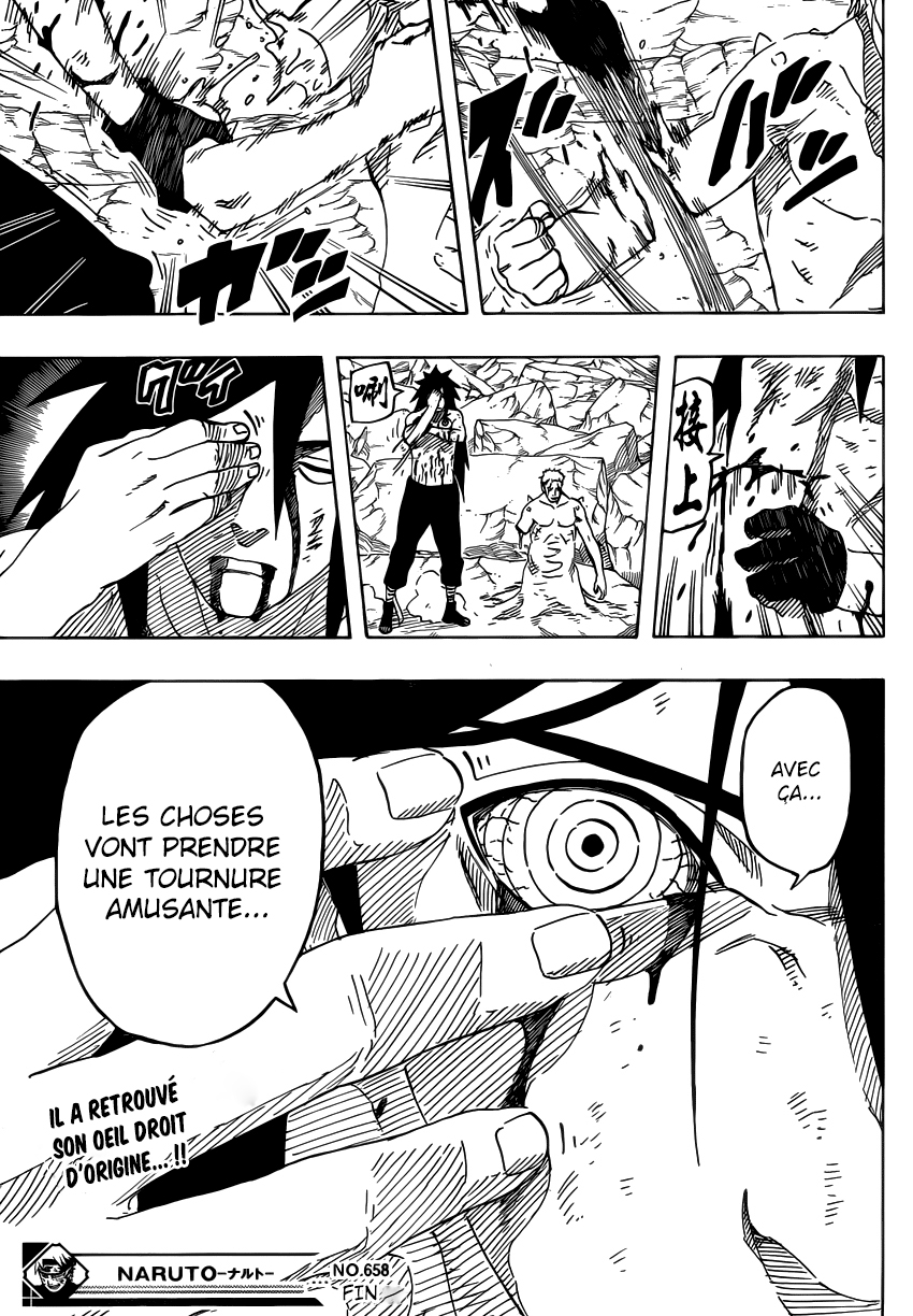 Chapitre Scan Naruto 658 VF Page 15