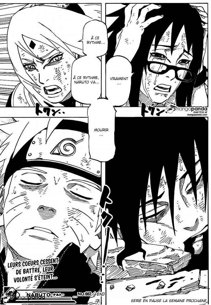 Chapitre Scan Naruto 662 VF Page 18