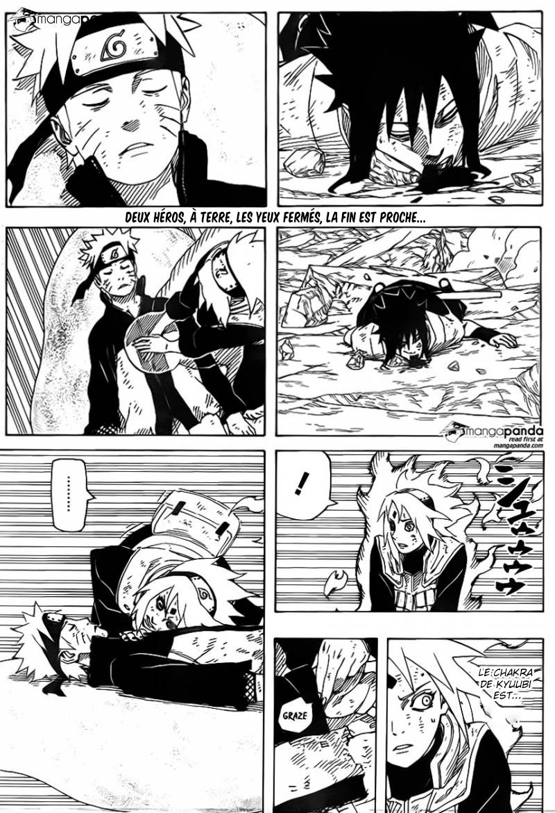 Chapitre Scan Naruto 663 VF Page 01