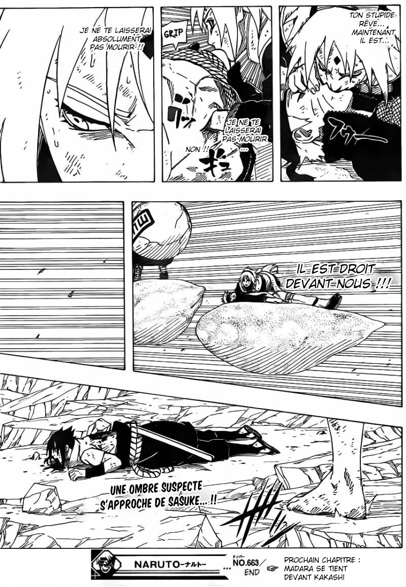 Chapitre Scan Naruto 663 VF Page 15