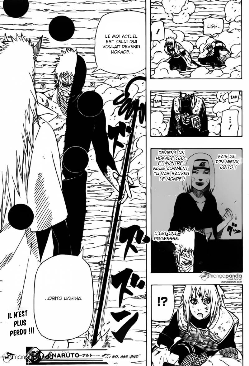 Chapitre Scan Naruto 665 VF page 17