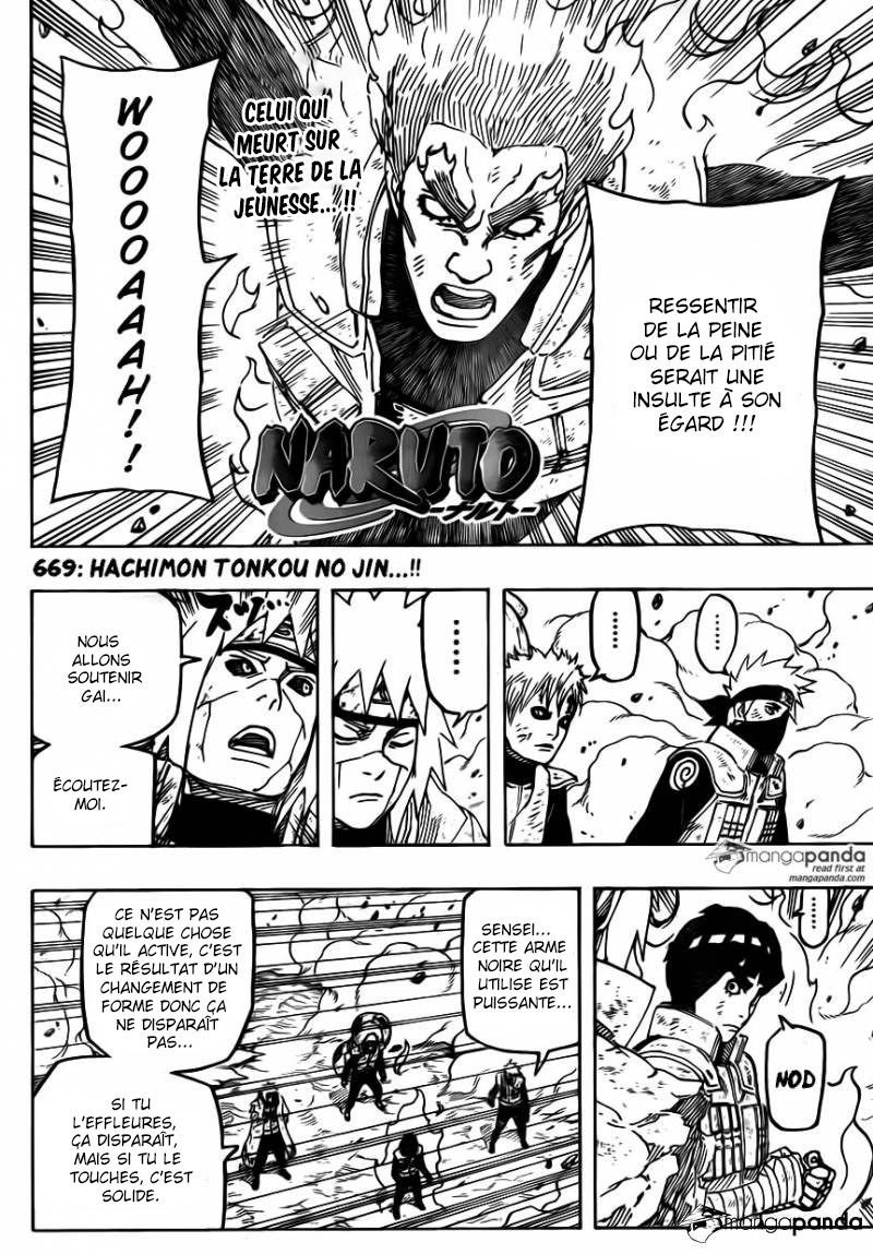 Chapitre Scan Naruto 669 VF Page 06