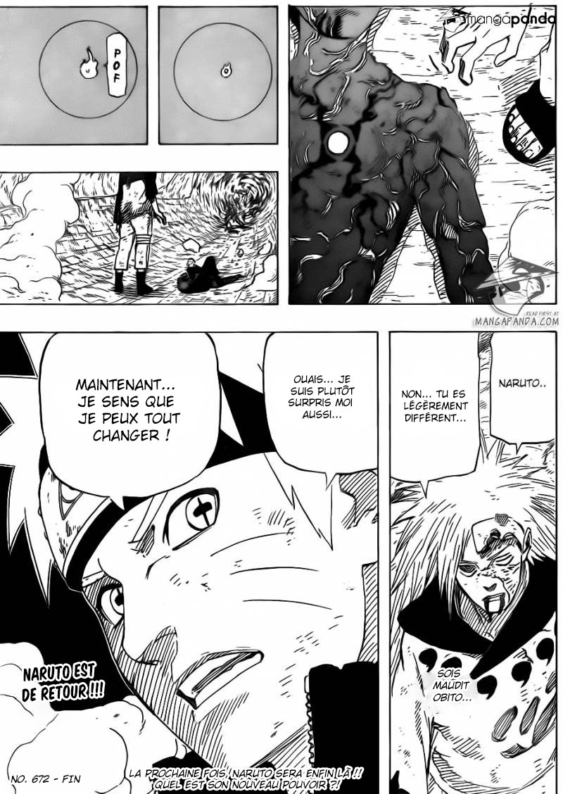 Chapitre Scan Naruto 672 VF Page 16