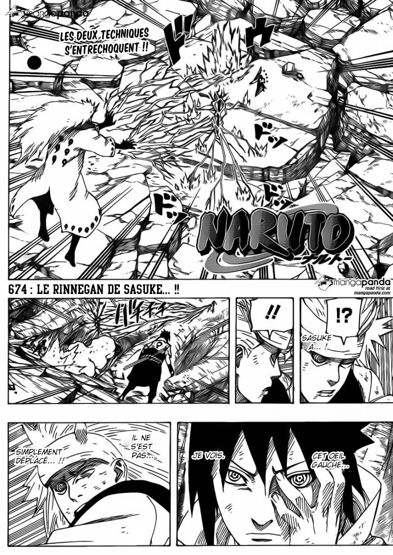 Chapitre Scan Naruto 674 VF Page 03