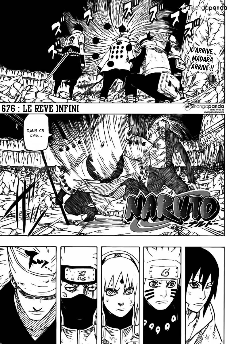 Chapitre Scan Naruto 676 VF Page 02