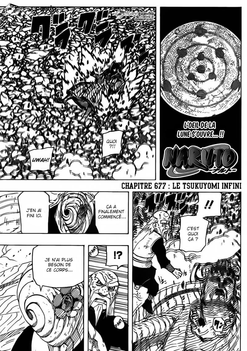 Chapitre Scan Naruto 677 VF Page 02