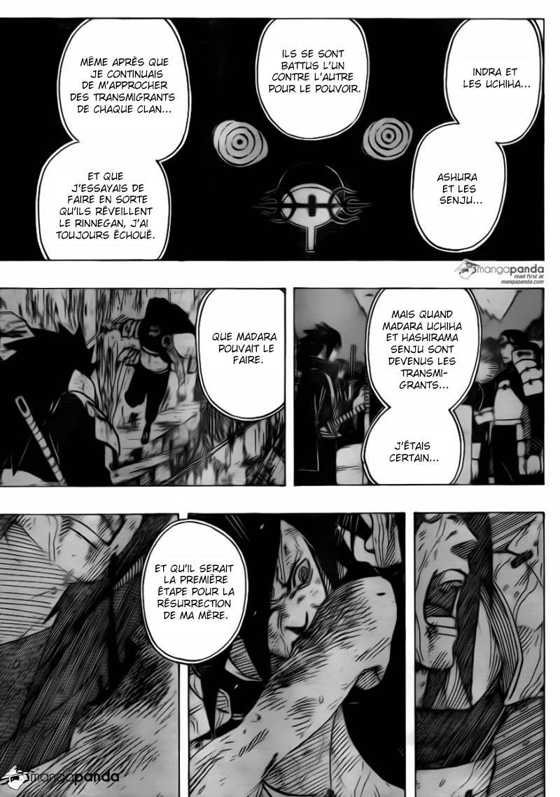 Chapitre Scan Naruto 681 VF Page 14